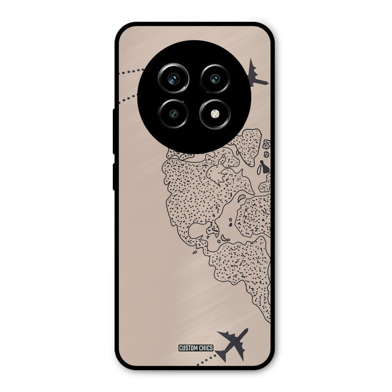 Other Half map Realme 14 Pro lite Mobile Back Cover - Cute PrintShield Case