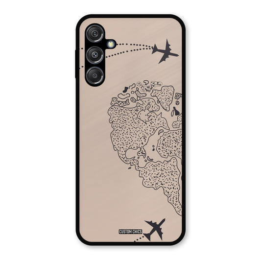 Other Half map Samsung Galaxy M34 5G Mobile Back Cover - Cute PrintShield Case