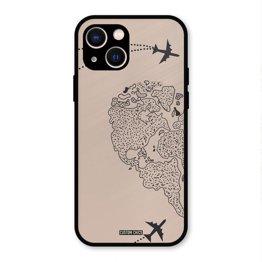 Other Half map iPhone 13 Mobile Back Cover - Cute PrintShield Case