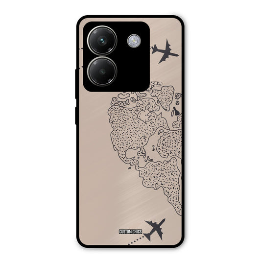 Other Half map Poco M7 Pro Mobile Back Cover - Cute PrintShield Case