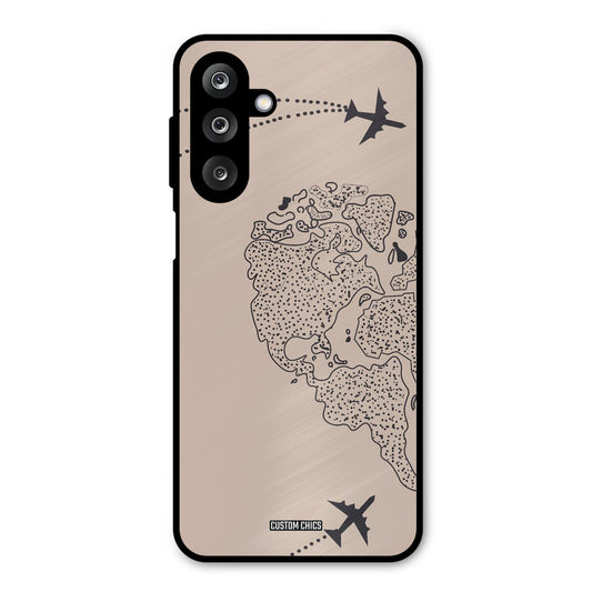 Other Half map Samsung Galaxy M36 Mobile Back Cover - Cute PrintShield Case