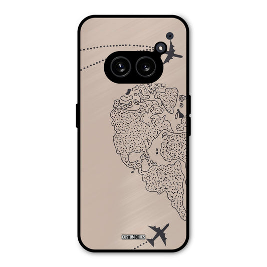 Other Half map Nothing Phone 2a Mobile Back Cover - Cute PrintShield Case
