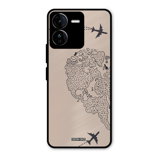Other Half map iQOO Z9 Mobile Back Cover - Cute PrintShield Case