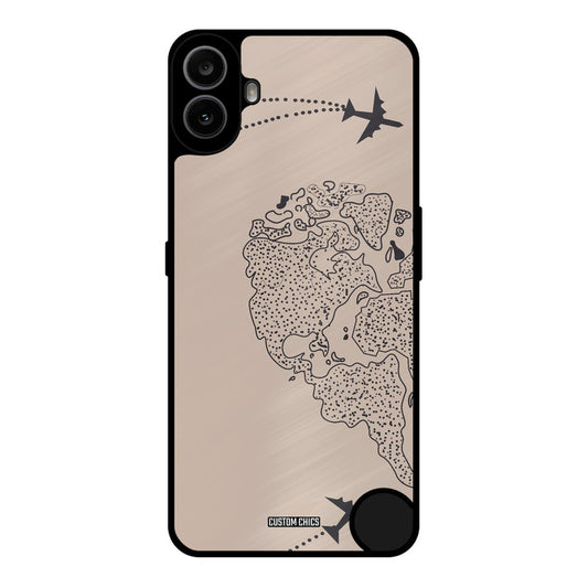 Other Half map Nothing CMF Phone 1 Mobile Back Cover - Cute PrintShield Case