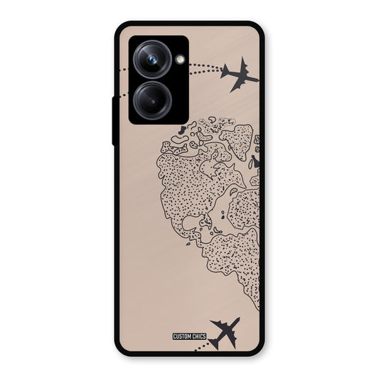 Other Half map Realme 10 Pro Mobile Back Cover - Cute PrintShield Case