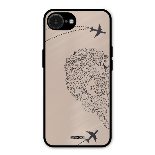 Other Half map iPhone 16e Mobile Back Cover - Cute PrintShield Case