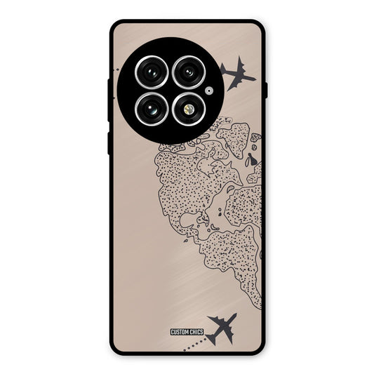 Other Half map Oneplus 13 Mobile Back Cover - Cute PrintShield Case