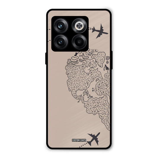 Other Half map Oneplus 10T Mobile Back Cover - Cute PrintShield Case