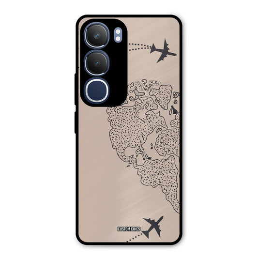 Other Half map Vivo Y29 Mobile Back Cover - Cute PrintShield Case