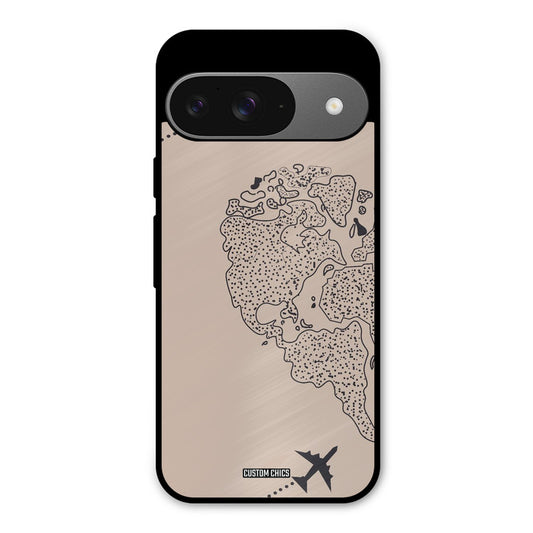 Other Half map Google Pixel 9 Mobile Back Cover - Cute PrintShield Case