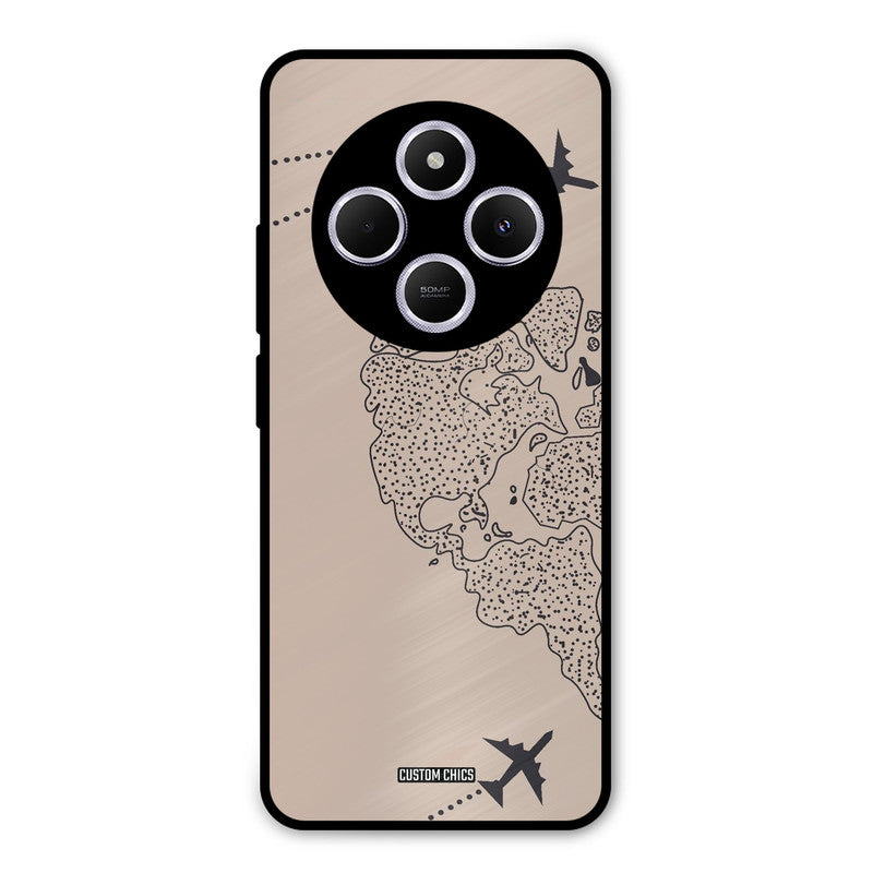 Other Half map Poco M7 Mobile Back Cover - Cute PrintShield Case