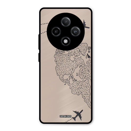 Other Half map Oppo F27 Pro Plus 5G Mobile Back Cover - Cute PrintShield Case