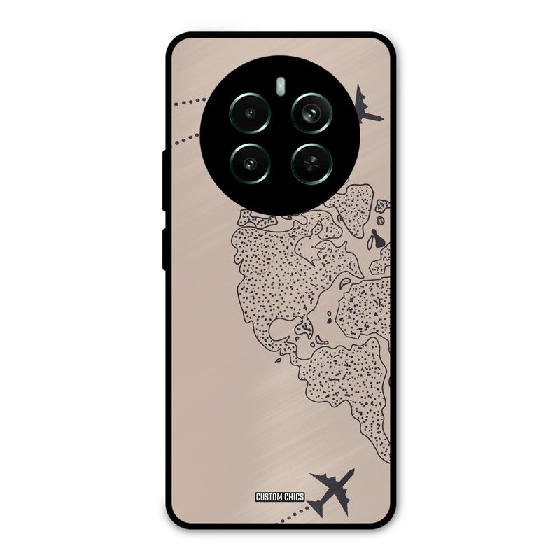 Other Half map Realme 12 Plus Mobile Back Cover - Cute PrintShield Case