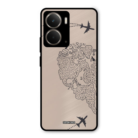 Other Half map Realme P3 Mobile Back Cover - Cute PrintShield Case