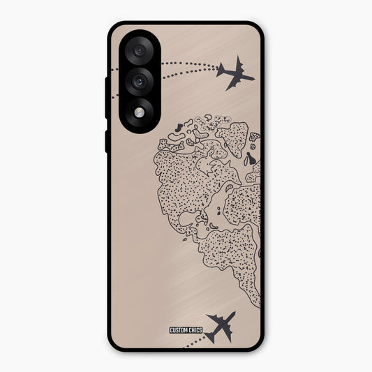Other Half map Oneplus Nord 5 Mobile Back Cover - Cute PrintShield Case