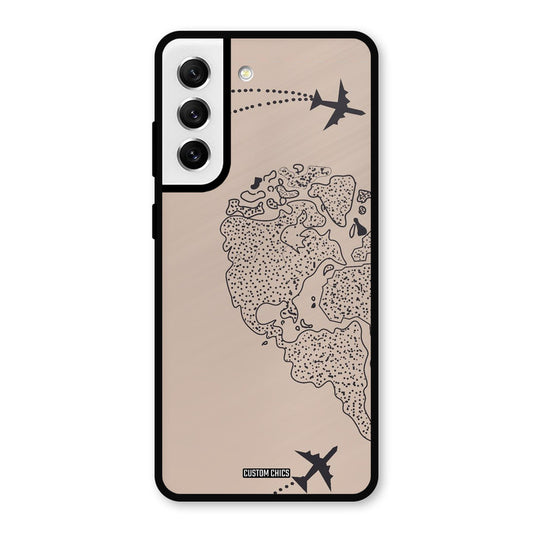 Other Half map Samsung Galaxy S21 FE 5G Mobile Back Cover - Cute PrintShield Case