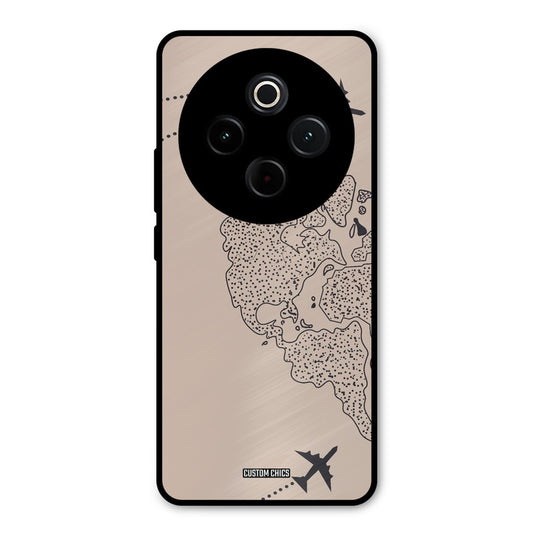 Other Half map iQoo Z10 Mobile Back Cover - Cute PrintShield Case