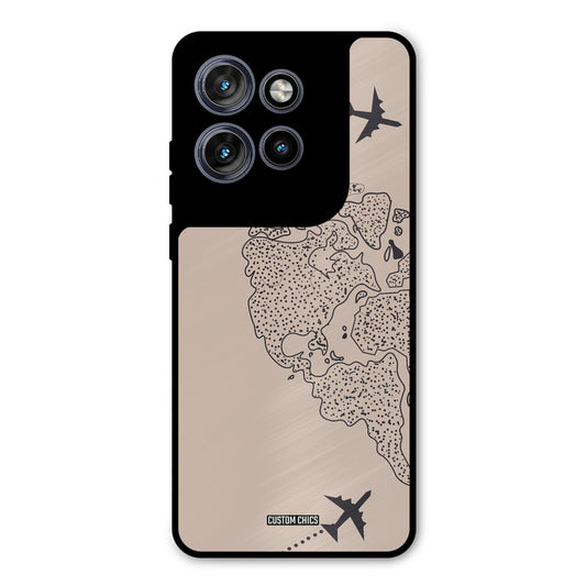 Other Half map Motorola Edge 50 Neo Mobile Back Cover - Cute PrintShield Case