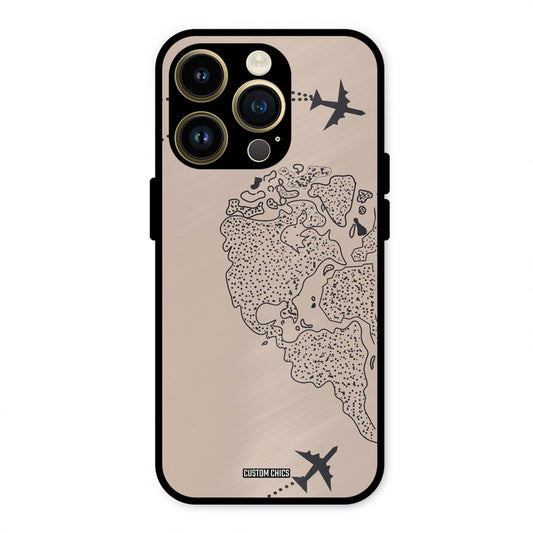 Other Half map iPhone 14 Pro Max Mobile Back Cover - Cute PrintShield Case