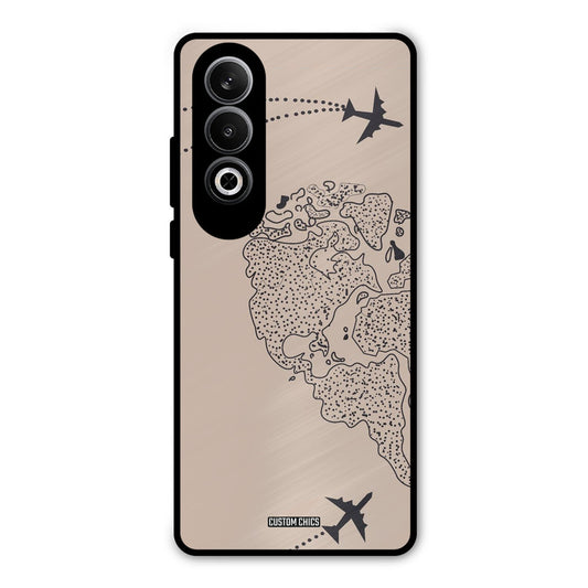 Other Half map OnePlus Nord CE4 Mobile Back Cover - Cute PrintShield Case
