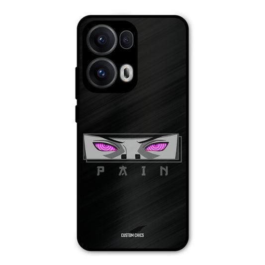 Pain Eyes Oppo Reno 13 Pro 5G Mobile Back Cover - Anime PrintShield Case