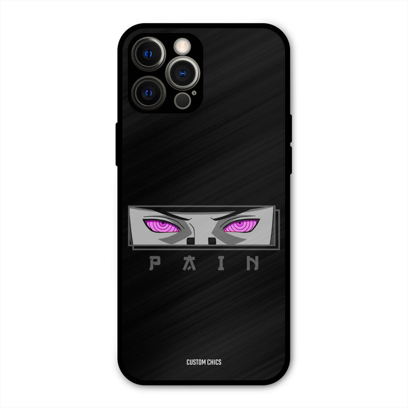 Pain Eyes iPhone 12 Pro Max Mobile Back Cover - Anime PrintShield Case