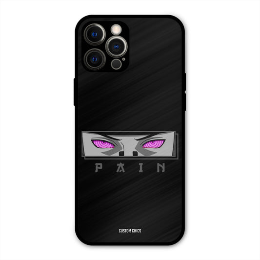 Pain Eyes iPhone 12 Pro Max Mobile Back Cover - Anime PrintShield Case