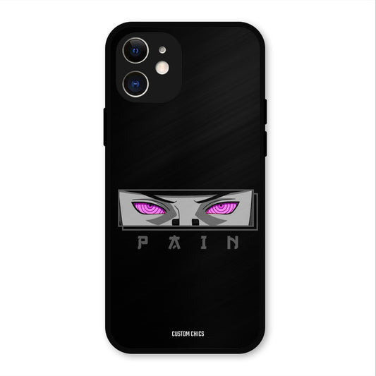 Pain Eyes iPhone 12 Mobile Back Cover - Anime PrintShield Case