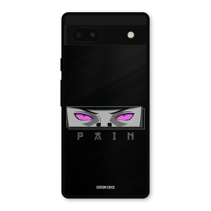 Pain Eyes Google Pixel 6a Mobile Back Cover - Anime PrintShield Case
