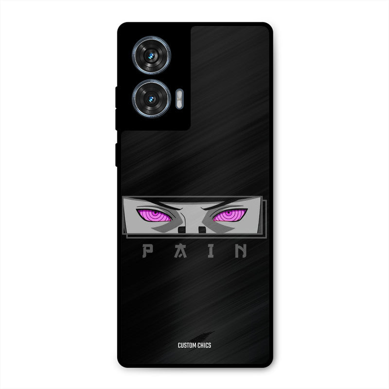 Pain Eyes Moto G96 Mobile Back Cover - Anime PrintShield Case