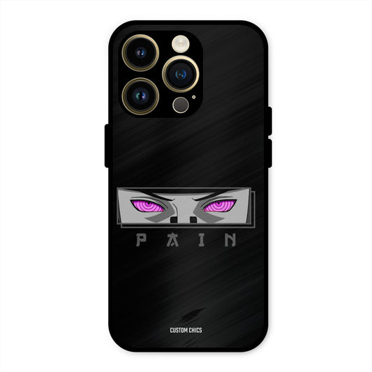 Pain Eyes iPhone 14 Pro Mobile Back Cover - Anime PrintShield Case