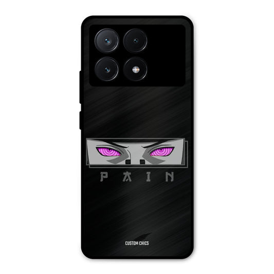 Pain Eyes Poco X6 Pro Mobile Back Cover - Anime PrintShield Case