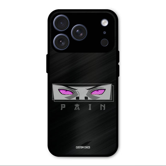 Pain Eyes iPhone 17 Pro Max Mobile Back Cover - Anime PrintShield Case