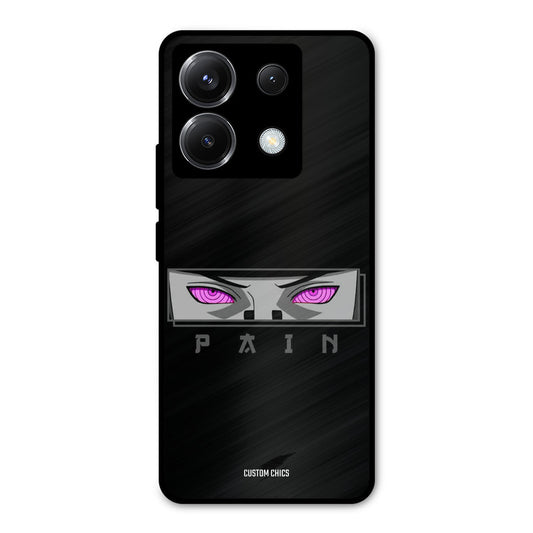 Pain Eyes Poco X6 Mobile Back Cover - Anime PrintShield Case