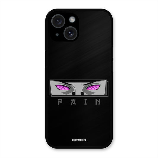 Pain Eyes iPhone 15 Mobile Back Cover - Anime PrintShield Case