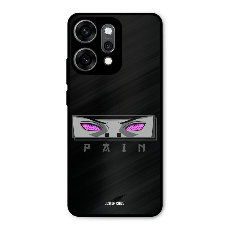 Pain Eyes Oppo Reno 14 Pro Mobile Back Cover - Anime PrintShield Case