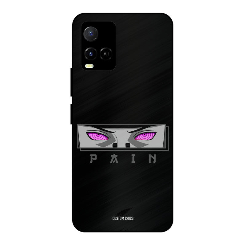 Pain Eyes Vivo Y33s Mobile Back Cover - Anime PrintShield Case