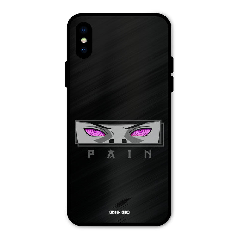 Pain Eyes iPhone X Mobile Back Cover - Anime PrintShield Case