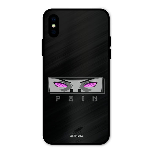 Pain Eyes iPhone X Mobile Back Cover - Anime PrintShield Case