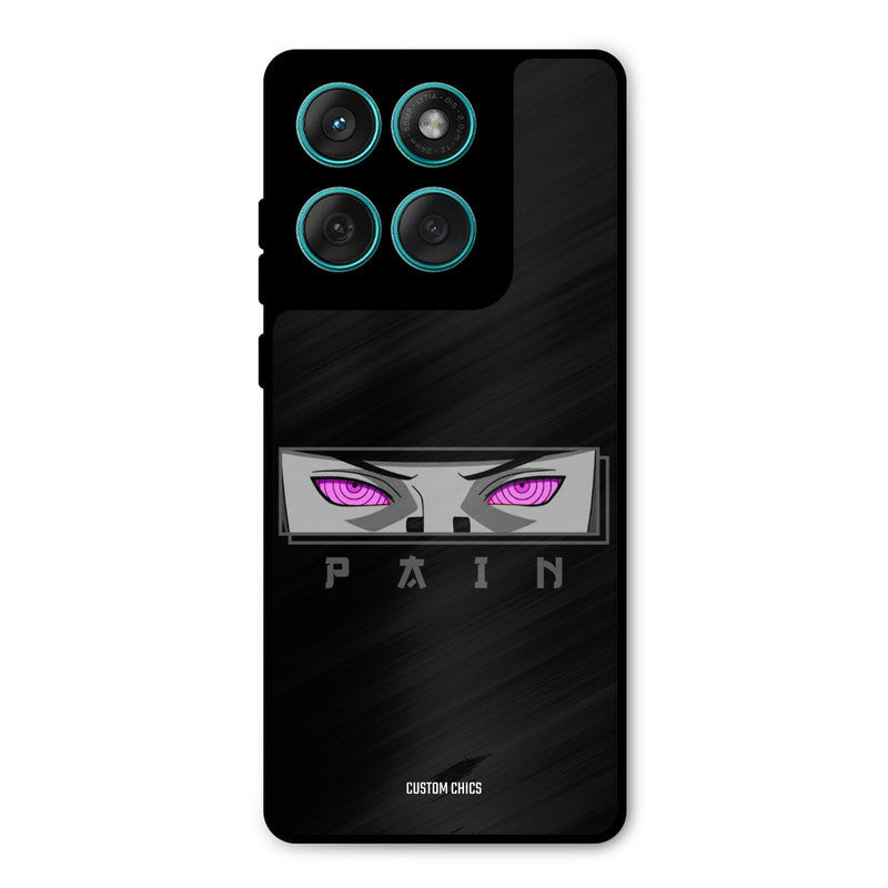 Pain Eyes Motorola Edge 60 Mobile Back Cover - Anime PrintShield Case