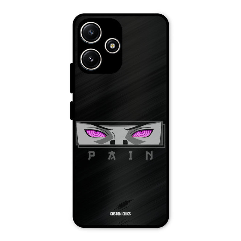 Pain Eyes Redmi 12 5G Mobile Back Cover - Anime PrintShield Case
