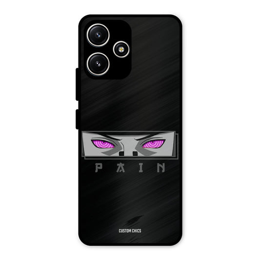 Pain Eyes Redmi 12 5G Mobile Back Cover - Anime PrintShield Case