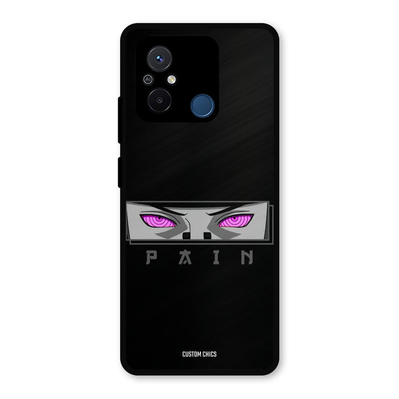 Pain Eyes Redmi 12c Mobile Back Cover - Anime PrintShield Case