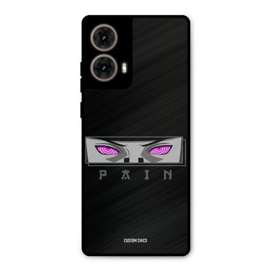 Pain Eyes Moto G85 Mobile Back Cover - Anime PrintShield Case