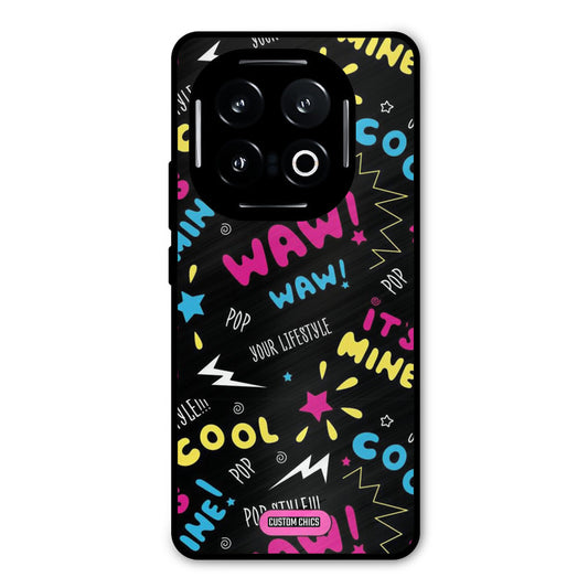 Paper Pop iQOO 13 Mobile Back Cover - Aesthetic PrintShield Case