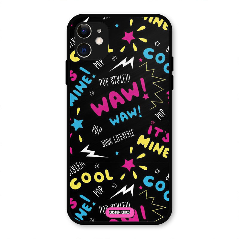 Paper Pop IPhone 11 Mobile Back Cover - Aesthetic PrintShield Case