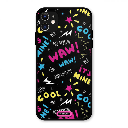 Paper Pop IPhone 11 Mobile Back Cover - Aesthetic PrintShield Case