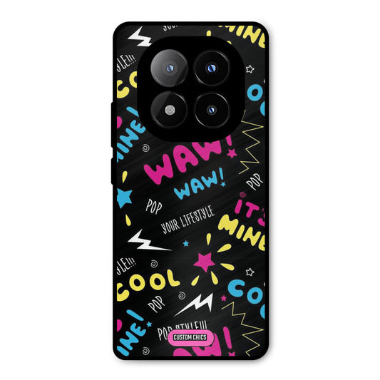 Paper Pop Redmi Note 14 Pro Plus 5G Mobile Back Cover - Aesthetic PrintShield Case