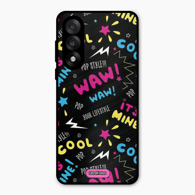 Paper Pop Oneplus Nord 5 Mobile Back Cover - Aesthetic PrintShield Case