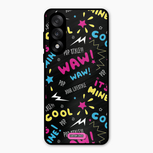 Paper Pop Oneplus Nord 5 Mobile Back Cover - Aesthetic PrintShield Case